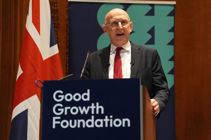 Archivo - El ministro de Finanzas británico, John Healey