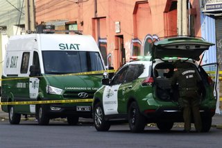 Santiago, 26  de mayo  2022. Un nuevo atropello con consecuencias fatales ocurrio esta manana en las intersecciones de San Pablo y Matucana. El transito en el sector permanece cerrado. Javier Salvo/Aton Chile
