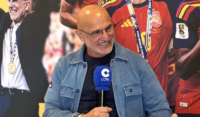 El seleccionador espanyol masculí de futbol, Luis de la Fuente, en El Partidazo de COPE