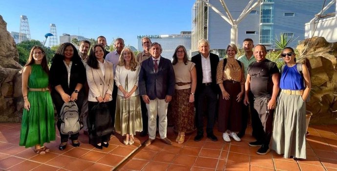 Imagen de la recepción institucional.