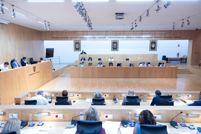 Archivo - Pleno de la Diputación de Málaga del mes de julio