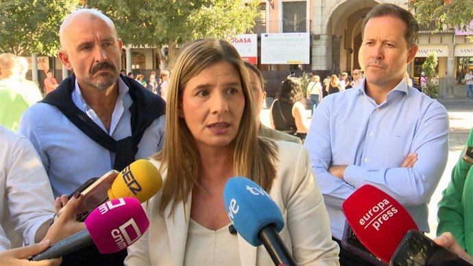 La secretaria regional del PP, Carolina Agudo.