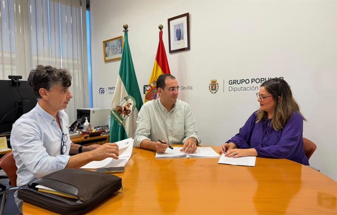 El Grupo Popular en la Diputación de Sevilla.