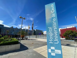 Imagen del Hospital Universitario de Ceuta.