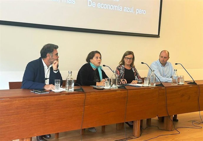 La directora de Innovación y Estrategia de Economía Azul del Puerto de Barcelona, Emma Cobos