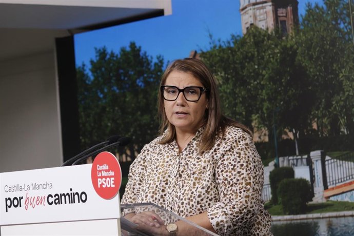 La presidenta de la Ejecutiva provincial del PSOE de Toledo, Tita García Élez