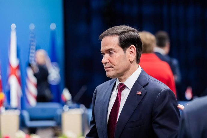 Archivo - Arquivo - O secretário de Estado dos Estados Unidos, Marco Rubio.