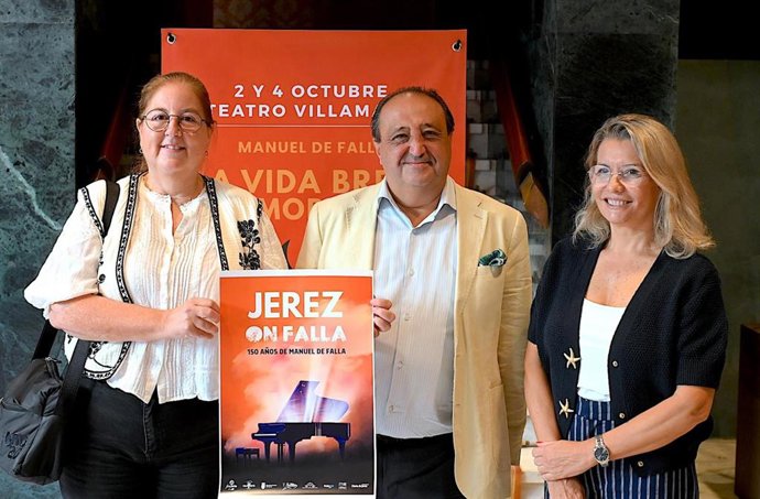 El delegado de Cultura, Grandes Eventos y Patrimonio Histórico en Jerez ,Francisco Zurita, presenta los detalles del ciclo 'Jerez on Falla'