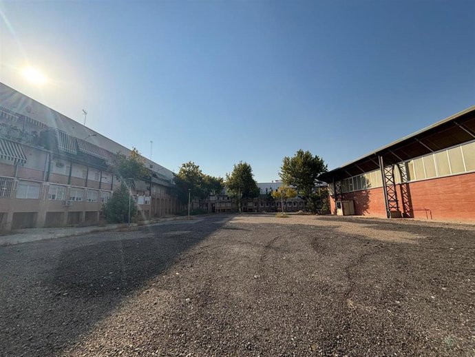 Aparcamiento Monte Pirolo, en Triana