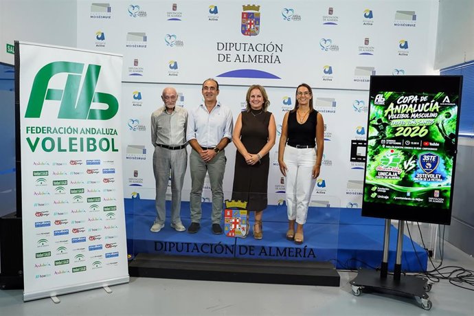 Presentación de la final de la Copa de Andalucía de Voleibol Masculino, Trofeo Toño Santos 2026.