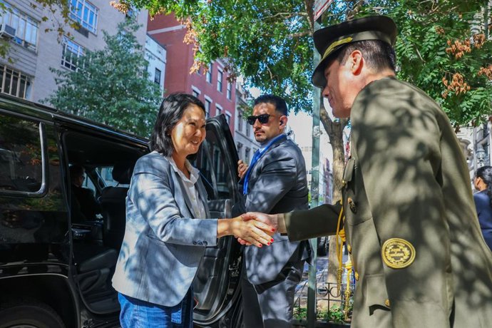 Perú.- Presidenta Fujimori arribó a Nueva York para participar en Asamblea General de la ONU