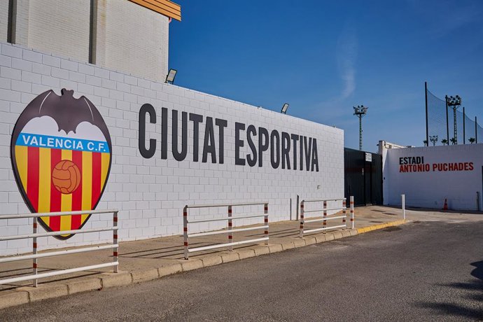 Instal·lacions de la Ciutat Esportiva del València CF de Paterna.