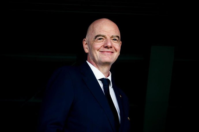 September 5, 2026, Katowice, Poland: Gianni Infantino, FIFA President, during the FIFA U20 Womens World Cup Poland 2026 match between Poland vs.Argentina at Arena Katowice stadium in Katowice, Poland on September 5th, 2026.