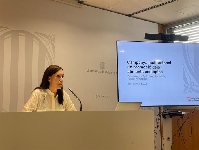 La directora general de Agricultura de la Generalitat, Rosa Altisent