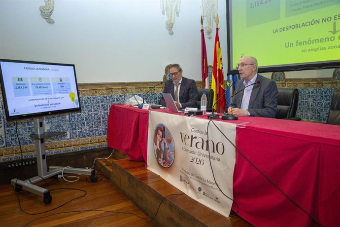 El Comisionado del Reto Demográfico, Jesús Alique , interviene en el III Edición Curso de Verano Seguros Inclusivos. Seguros agrarios como mecanismo para fijar la población en el ámbito rural de la UCLM.