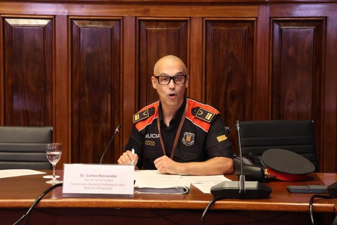 El jefe de la Comisaría General de Información de Mossos d'Esquadra, Carles Hernández