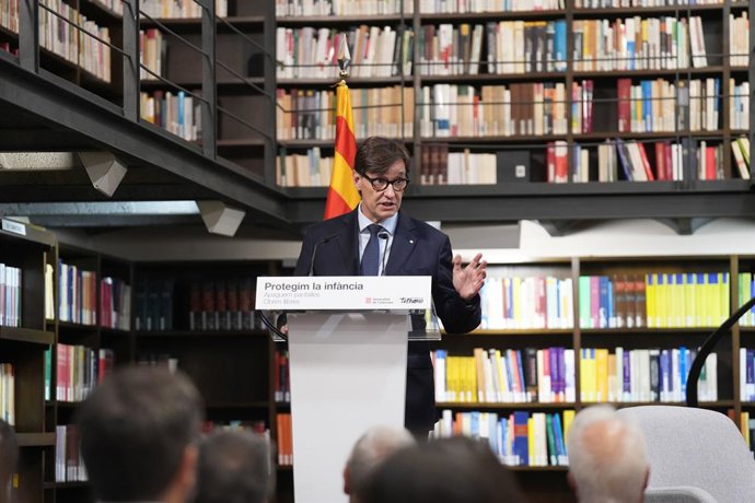 El president de la Generalitat, Salvador Illa
