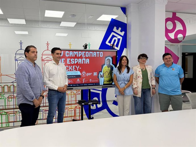 Presentación del IV Campeonato de España de Hockey+.