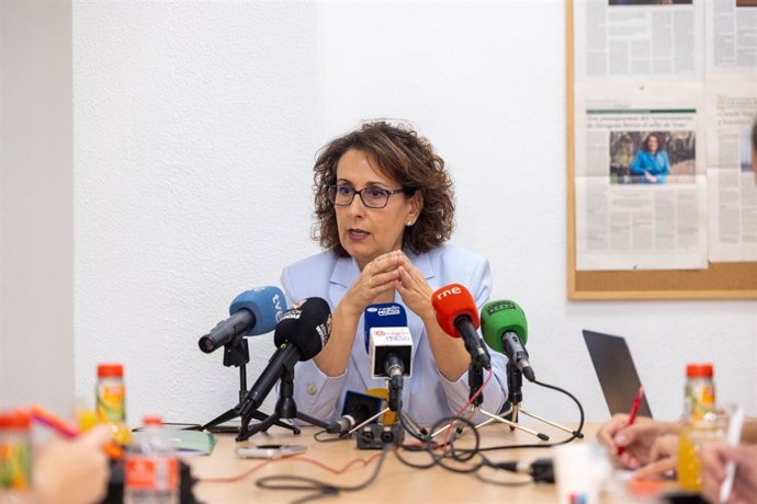 La portavoz de Vox en el Ayuntamiento de Zaragoza, Eva Torres.