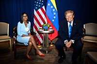 Delcy Rodríguez celebra un "histórico" encuentro con Trump a puerta cerrada en Nueva York
