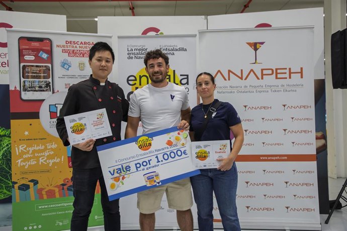 El bar Gatza, ganador del II Concurso de Ensaladilla de Navarra