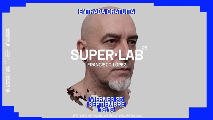 Super·lab regresa a Las Naves con una sesión de audio arte vinculada al creador Francisco López