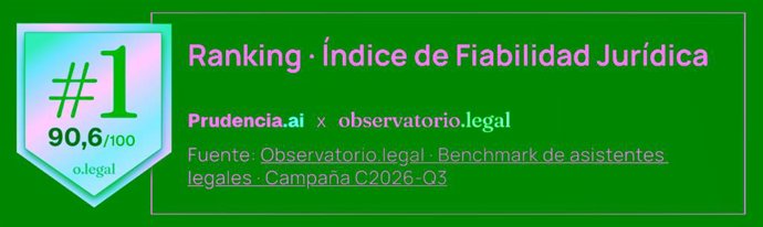 Ranking de asistentes legales de IA jurídica