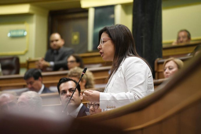 Archivo - Arxiu - La diputada del PP Ana Belén Vázquez.