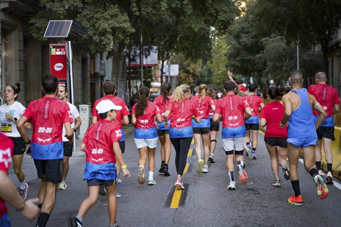 La Bimbo Global Race en Barcelona contribuirá con 344.000 rebanadas al Banco de Alimentos.