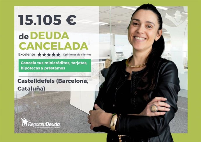 Una familia de Castelldefels (Barcelona, Cataluña) cancela 15.105 € con Repara tu Deuda Abogados