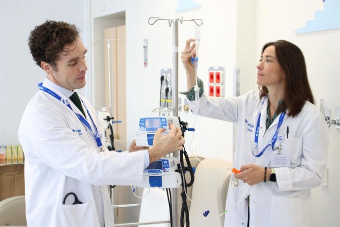 Vithas Madrid La Milagrosa administra por primera vez una terapia innovadora para tratar un linfoma difuso de células B grandes