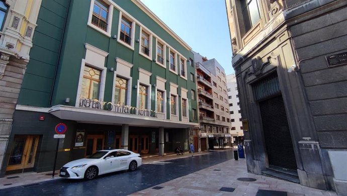 Archivo - Teatro Filarmónica, calle Mendizábal.