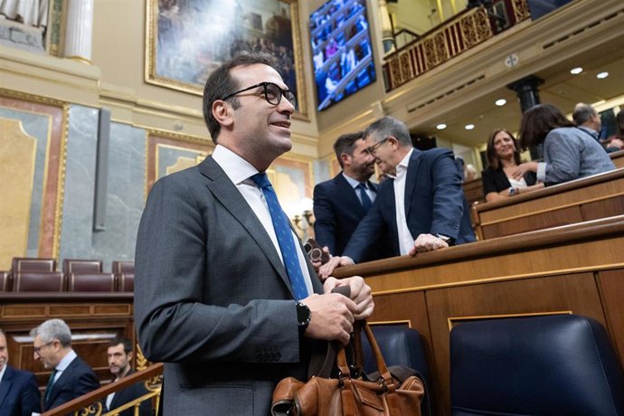 El vicepresidente del Gobierno y ministro de Economía, Carlos Cuerpo