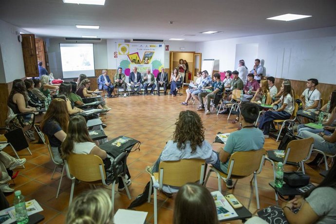 Inauguración del X Campus de Jóvenes Cooperativistas de Castilla-La Mancha.