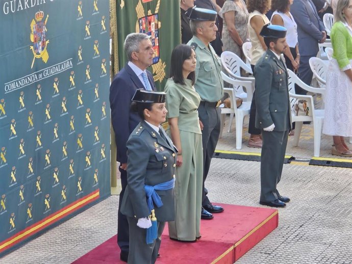 Laura Gómez Asume El Mando De La Guardia Civil De Guadalajara.