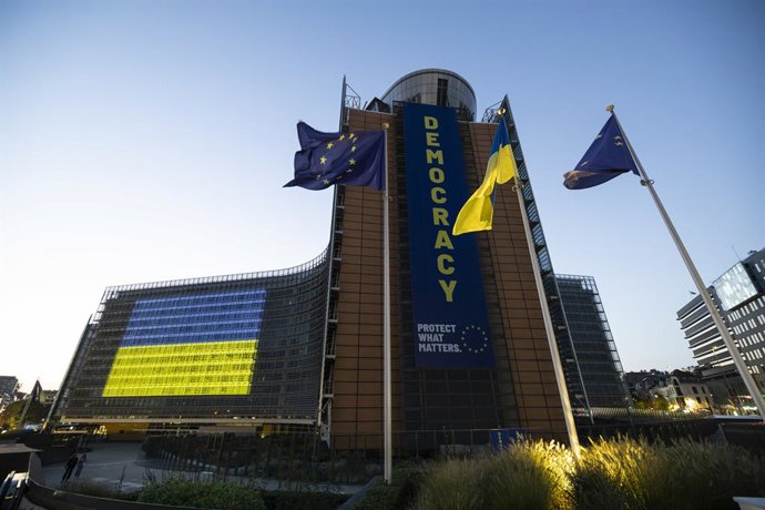 Archivo - La sede de la Comisión Europea, el edificio Berlaymont, en Bruselas