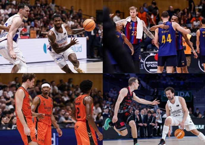 Kosner Baskonia, Barça, Valencia Basket y Real Madrid inician la conquista de la Euroliga 2026/27
