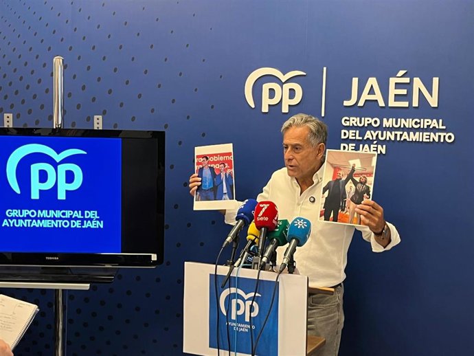 El portavoz popular en el Ayuntamiento de Jaén, Antonio Losa