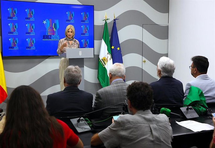 La alcaldesa de Jerez, María José García-Pelayo, hace balance previo del título de Capital Española de la Gastronomía