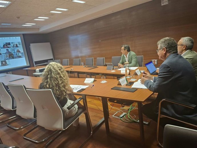 Primera reunión de la Junta con la Sectorial de Internacionalización de las universidades públicas andaluzas.