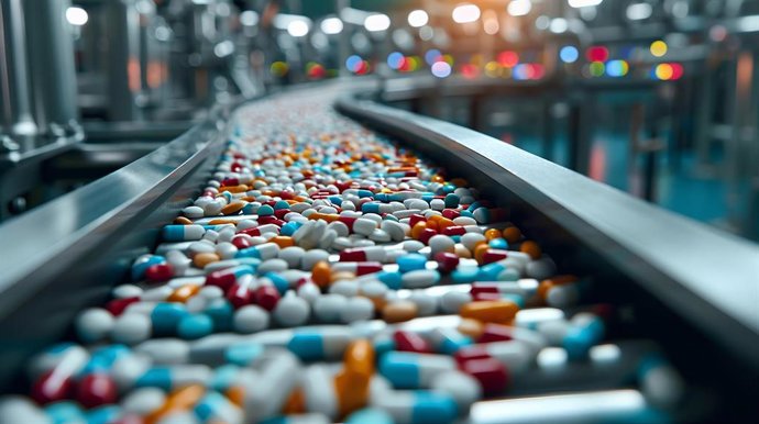 Archivo - Imagen de recurso de producción de medicamentos.