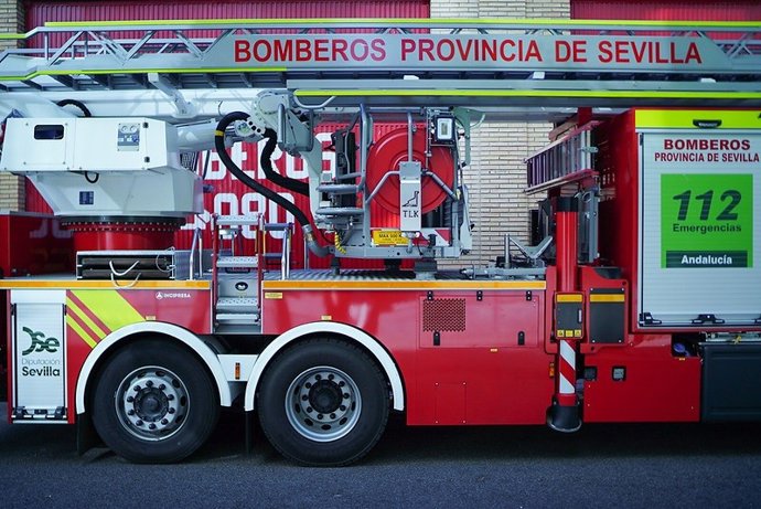 Imagen de recurso de un coche de bomberos.