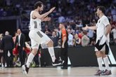 Foto: El Real Madrid se topa animado de nuevo con el Dubai BC