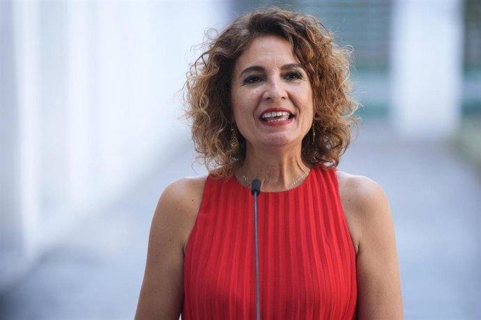 Archivo - La secretaria general del PSOE de Andalucía, y ex vicepresidenta primera y ministra de Hacienda, María Jesús Montero
