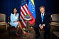Rubio afirma que la reunión entre Trump y Delcy fue "breve" pero hablaron sobre economía y elecciones
