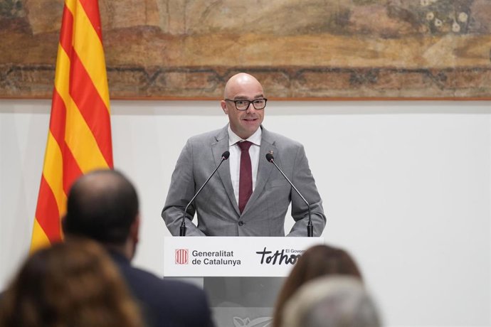 El conseller de Derechos Sociales de la Generalitat, Raúl Moreno.