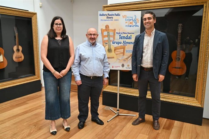 Presentación del VIII Festival 'Enclave de Sol' en el Museo de la Guitarra 'Antonio de Torres'.