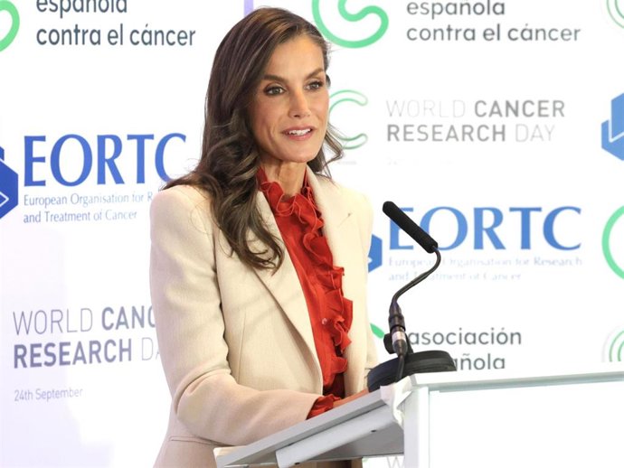 La Reina Letizia ha presidido el acto central del Día Mundial de la Investigación del Cáncer 2026