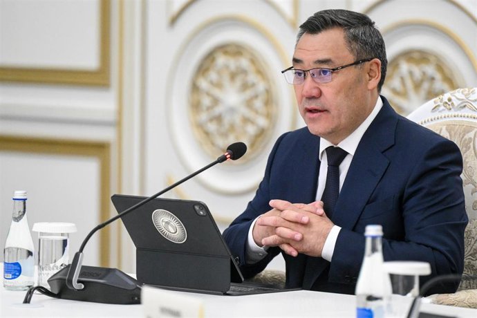 El presidente de Kirguistán, Sadir Japarov.