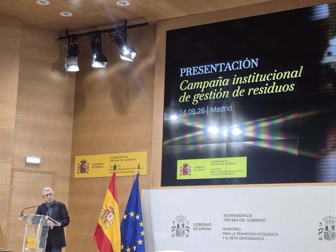 El secretario de Estado de Medio Ambiente, Hugo Morán.